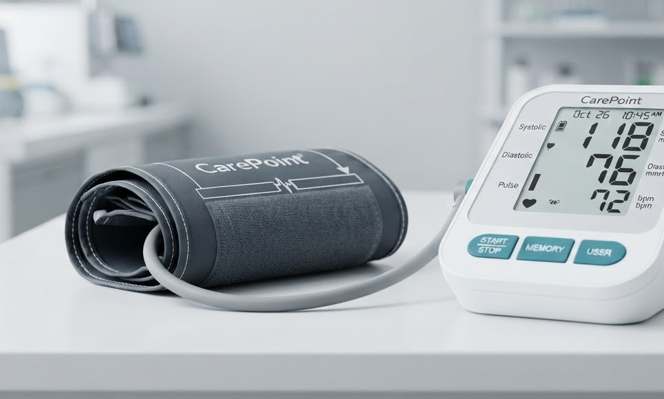 Digital BP Monitor — Clinically Validated Accuracy