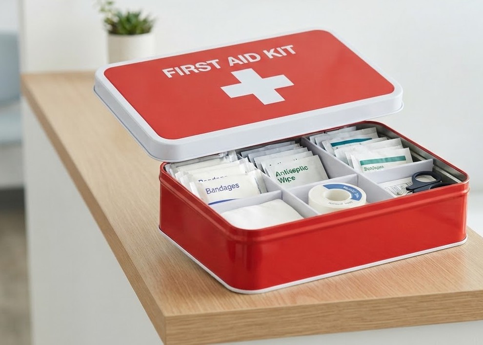 Family First Aid Kit — Essential Safety Box