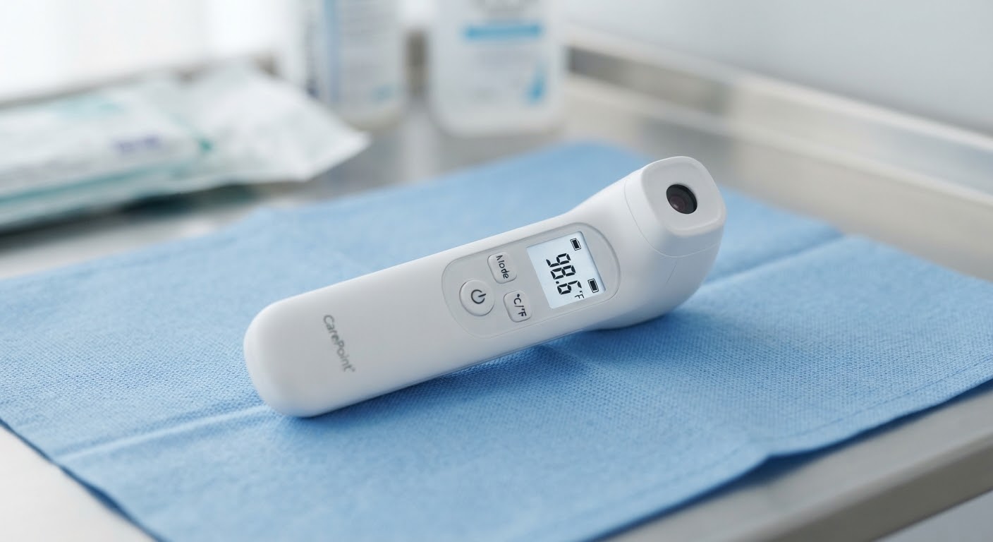 Infrared Thermometer — Contactless Reading