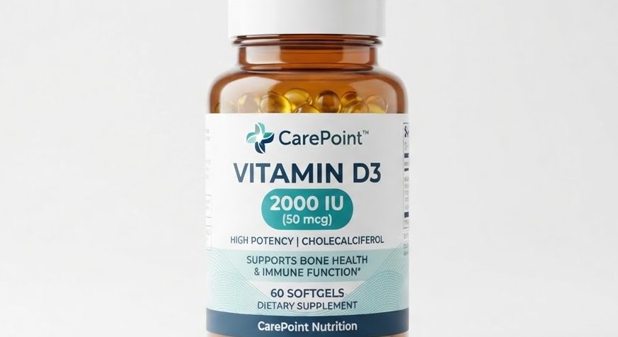 Vitamin D3 2000IU — detail view
