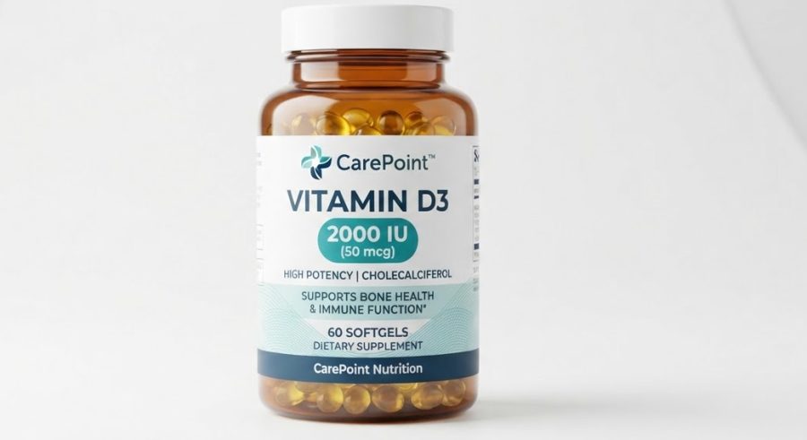 Vitamin D3 2000IU — alternate view